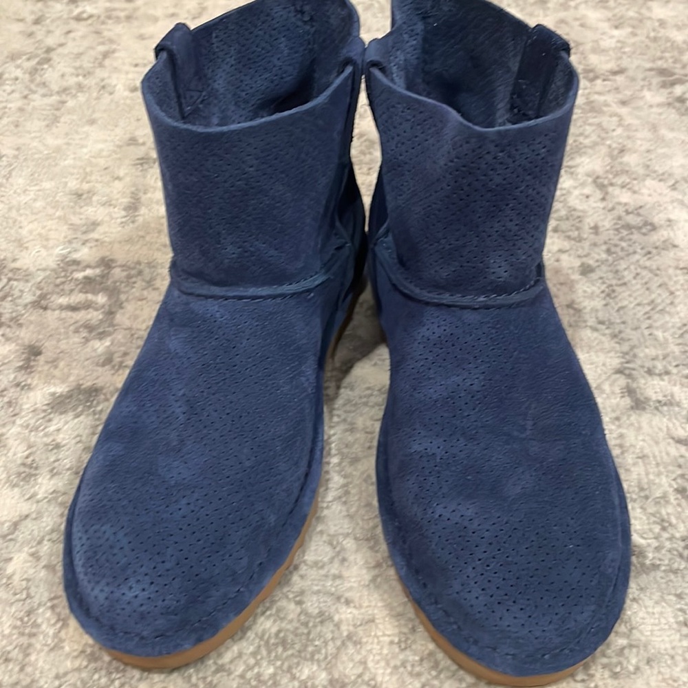 UGG  blue suede boots